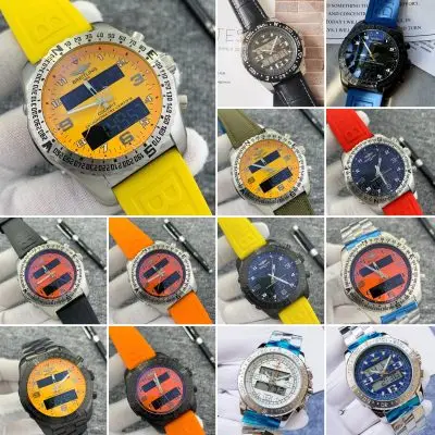 BREITLING 904l Stainless Steel Quartz Watch 46MM — Breitling