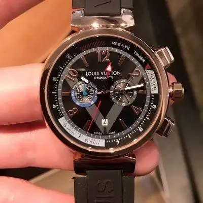 LOUIS VUITTON LV 904l Stainless Steel Quartz Watch 41MM — LOUIS VUITTON