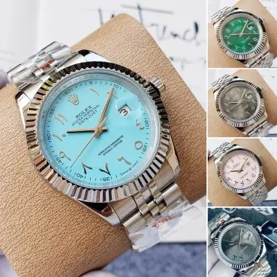 Rolex Datejust 904l Stainless Steel Automatic Mechanical Watch 40mm — Rolex
