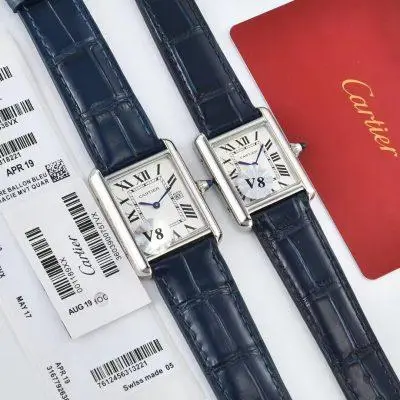 Cartier Tank 904l Stainless Steel Quartz Watch 27mm 25mm — Cartier