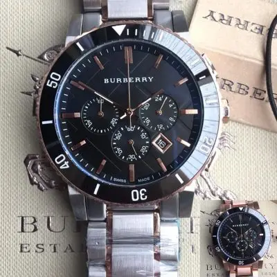 Burberry 904l Stainless Steel Quartz Watch 42MM — Burberry