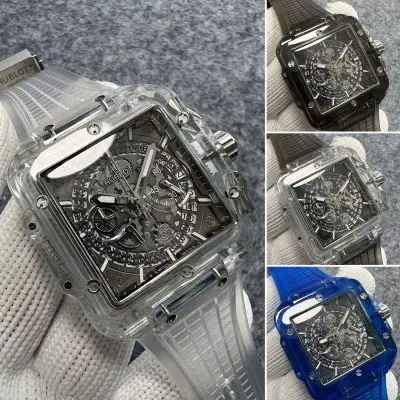Hublot 904l Stainless Steel Quartzl Watch 44MM — Hublot