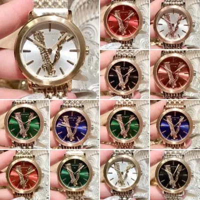Versace 904l Stainless Steel Quartz Watch 36MM — Versace