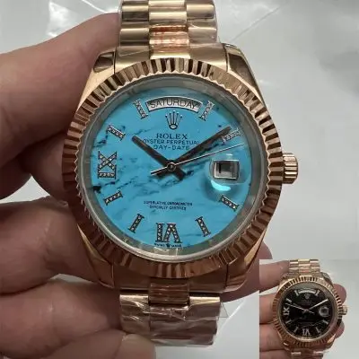 Rolex DayDate 904l Stainless Steel Automatic Mechanical Watch 40mm — Rolex