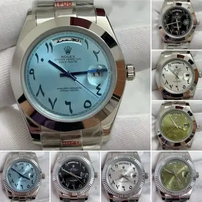 Rolex DayDate 904l Stainless Steel Automatic Mechanical Watch 40mm — Rolex