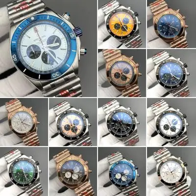 BREITLING 904l Stainless Steel Quartz Watch 46MM — Breitling