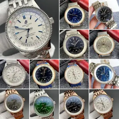 BREITLING 904l Stainless Steel Automatic Machine Watch 46MM — Breitling