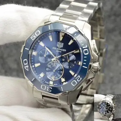 Tag Heuer 904l Stainless Steel Quartzl Watch 44MM — Tag-Heuer