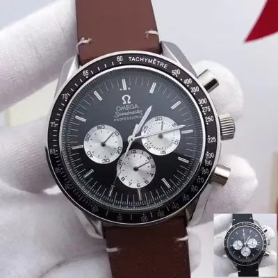 OMEGA Speedmaster 904l Stainless Steel Quartzl Watch 44MM — Omega
