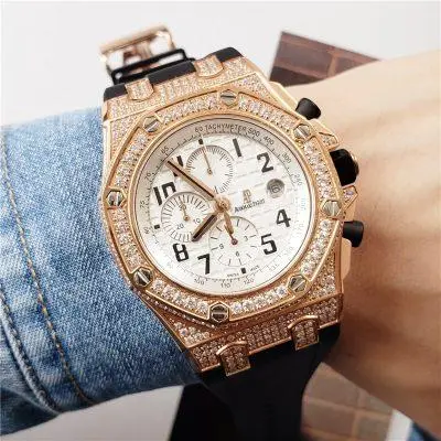 Audemars Piguet Royal Oak Offshore 904l Stainless Steel Quartz Watch 42mm — Audemars Piguet