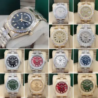 Rolex DayDate 904l Stainless Steel Automatic Mechanical Watch 40mm — Rolex