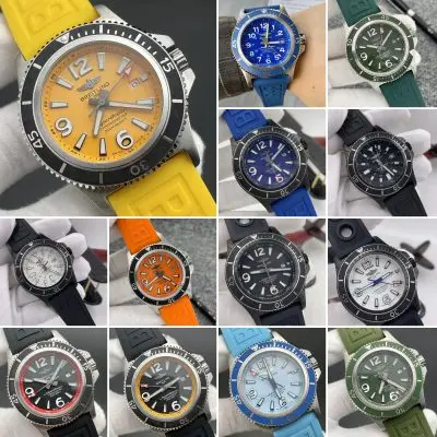 BREITLING 904l Stainless Steel Automatic Machine Watch 46MM — Breitling