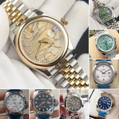 Rolex Datejust 904l Stainless Steel Automatic Mechanical Watch 40mm 36mm — Rolex
