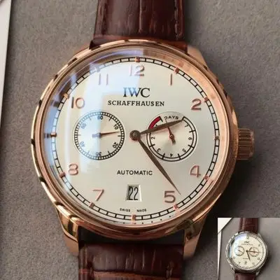 IWC 904l Stainless Steel Automatic Machine Watch 44MM — IWC