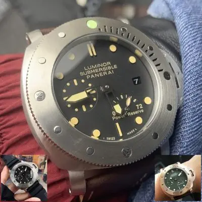 Panerai 904l Stainless Steel Automatic Mechanical Watch 47MM — Panerai