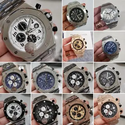 Audemars Piguet Royal Oak Offshore 904l Stainless Steel Quartz Watch 42mm — Audemars Piguet