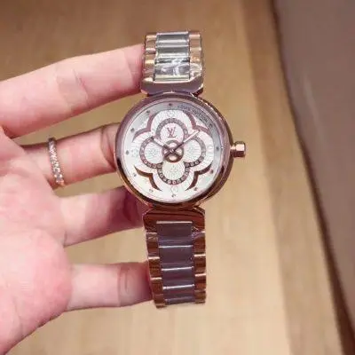 LOUIS VUITTON LV 904l Stainless Steel Quartz Watch 33MM — LOUIS VUITTON
