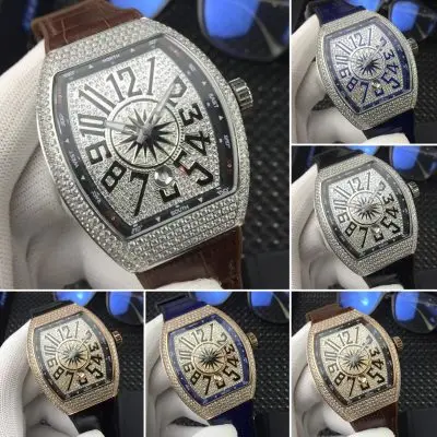 Franck Muller 904l Stainless Steel Automatic Machine Watch 42MM — Franck Muller