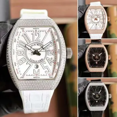 Franck Muller 904l Stainless Steel Automatic Machine Watch 42MM — Franck Muller