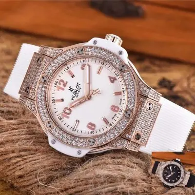 Hublot 904l Stainless Steel Quartzl Watch 38MM — Hublot