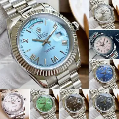 Rolex DayDate 904l Stainless Steel Automatic Mechanical Watch 40mm — Rolex