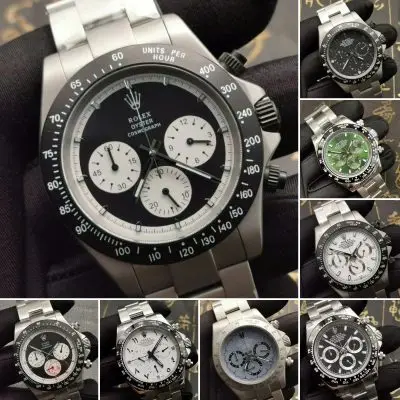 Rolex Daytona 904l Stainless Steel VK Quartz Watch 40MM — Rolex
