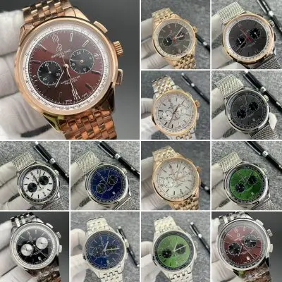 BREITLING 904l Stainless Steel Quartz Watch 46MM — Breitling