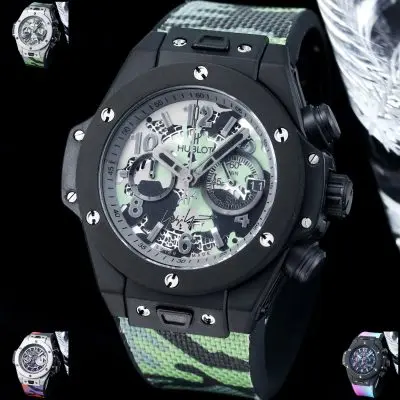 Hublot 904l Stainless Steel Quartzl Watch 45MM — Hublot