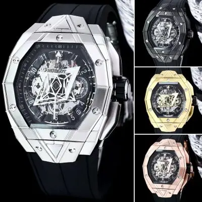 Hublot 904l Stainless Steel Quartzl Watch 45MM — Hublot