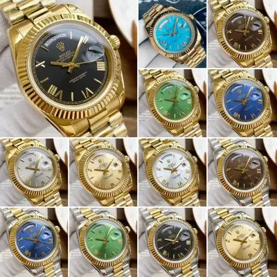 Rolex DayDate 904l Stainless Steel Automatic Mechanical Watch 40mm — Rolex