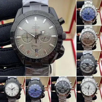 OMEGA Speedmaster 904l Stainless Steel Quartzl Watch 44MM — Omega