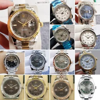 Rolex Datejust 904l Stainless Steel Automatic Mechanical Watch 40mm 36mm — Rolex