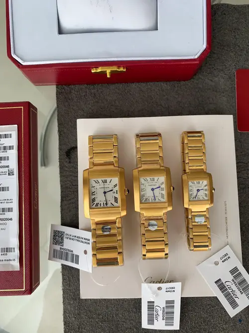 Cartier Tank 904l Stainless Steel Quartz Watch 30mm 27mm 21mm — Cartier
