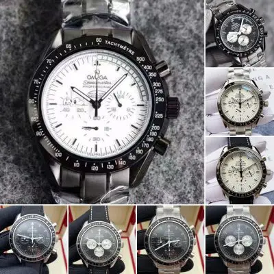 OMEGA Speedmaster 904l Stainless Steel Quartzl Watch 44MM — Omega