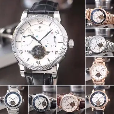 Patek Philippe Tourbillon 904l Stainless Steel Automatic Mechanical Watch 42MM — Patek Philippe