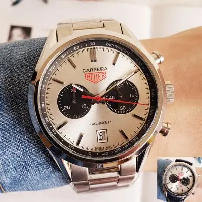 Tag Heuer 904l Stainless Steel Quartzl Watch 43MM — Tag-Heuer