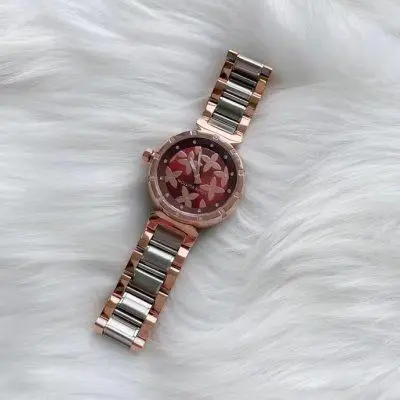 LOUIS VUITTON LV 904l Stainless Steel Quartz Watch 33MM — LOUIS VUITTON