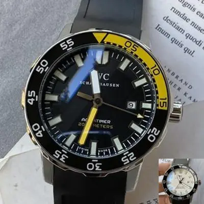 IWC 904l Stainless Steel Automatic Machine Watch 42MM — IWC