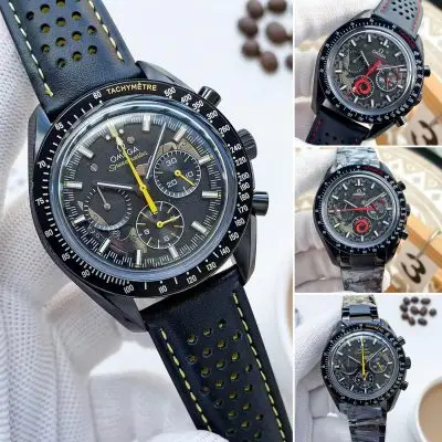 OMEGA Speedmaster 904l Stainless Steel Quartzl Watch 44MM — Omega