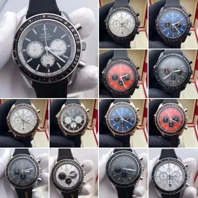 OMEGA Speedmaster 904l Stainless Steel Quartzl Watch 44MM — Omega