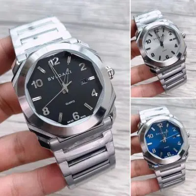 BVLGARI 904l Stainless Steel Quartz Watch 42MM — Bvlgari