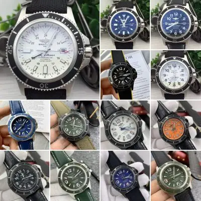 BREITLING 904l Stainless Steel Automatic Machine Watch 46MM — Breitling