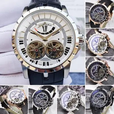 Roger Dubuis 904l Stainless Steel Automatic Machine Watch 46MM — Roger Dubuis