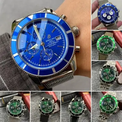 BREITLING 904l Stainless Steel Quartz Watch 46MM — Breitling