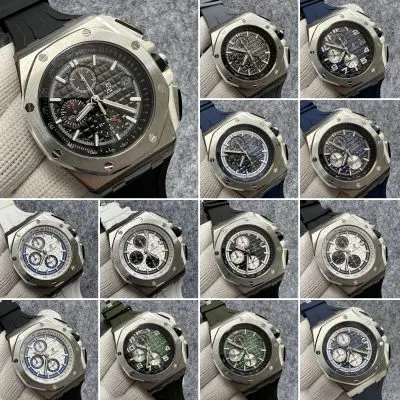 Audemars Piguet Royal Oak Offshore 904l Stainless Steel Quartz Watch 44MM — Audemars Piguet