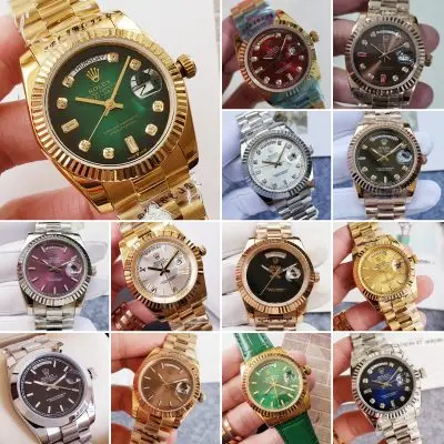 Rolex DayDate 904l Stainless Steel Automatic Mechanical Watch 36mm — Rolex