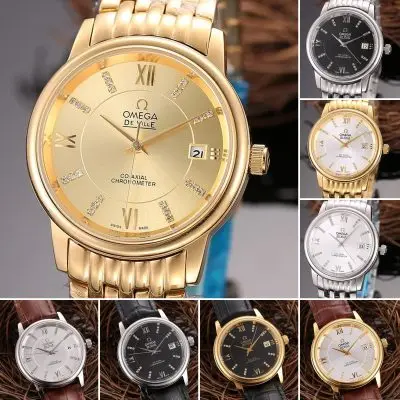OMEGA De Ville 904l Stainless Steel Automatic Mechanical Watch 38MM — Omega