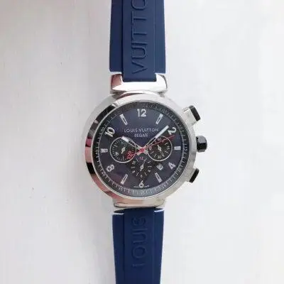 LOUIS VUITTON LV 904l Stainless Steel Quartz Watch 42MM — LOUIS VUITTON