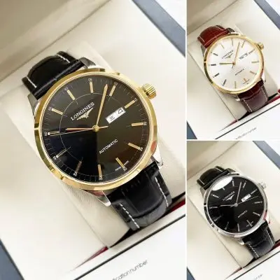 Longines 904l Stainless Steel Automatic Machine Watch 40MM — Longines