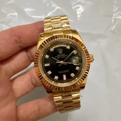 Rolex DayDate 904l Stainless Steel Automatic Mechanical Watch 36mm — Rolex